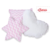 Tenda Indiana per Bambino con Tappetino e Cuscini Rosa Chevron