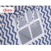 Tenda Teepee Blu Scuro Chevron
