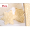 Tenda Teepee con Tappetino e Cuscini Beige Pois Bianchi
