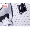 Tenda Teepee con Tappetino e Cuscini Nero