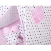 Tenda Teepee con Tappetino e Cuscini Rosa