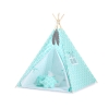 Tenda Teepee con Tappetino e Piume Decorative GRATIS! Menta Marocco