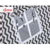 Tenda Teepee con Tappetino e Piume Decorative GRATIS! Nero Chevron