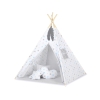 Tenda Teepee con Tappetino Grigio Blu Stelle