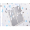 Tenda Teepee con Tappetino Grigio Blu Stelle