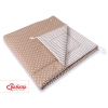 Tenda Teepee con Tappetino Marrone Beige Pois Bianchi