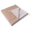 Tenda Teepee con Tappetino Marrone Beige Pois Bianchi