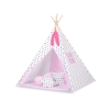 Tenda Teepee con Tappetino Rosa