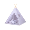 Tenda Teepee e Piume Decorative GRATIS! Grigio