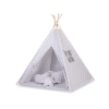 Tenda Teepee e Piume Decorative GRATIS! Grigio