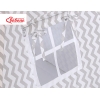 Tenda Teepee e Piume Decorative GRATIS! Grigio Chevron