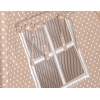 Tenda Teepee e Piume Decorative GRATIS! Marrone Beige Pois Bianchi a Strisce