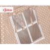 Tenda Teepee e Piume Decorative GRATIS! Marrone Beige Pois Bianchi a Strisce