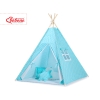 Tenda Teepee e Piume Decorative GRATIS! Turchese Pois Bianchi