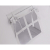 Tenda Teepee per Bambini con Tappetino e Set Cuscini Grigio