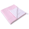 Tenda Teepee per Bambini con Tappetino e Set Cuscini Rosa Pois Bianchi