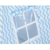Tenda Wigwam per Bambino Blu Chevron