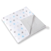 Tenda Wigwam per Bambino con Tappetino e Cuscini Grigio Blu Stelle
