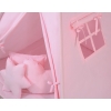 Tenda Wigwam per Bambino con Tappetino e Cuscini Rosa