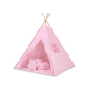 Tenda Wigwam per Bambino con Tappetino e Cuscini Rosa
