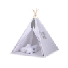 Tenda Wigwam per Bambino con Tappetino Grigio