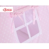 Tenda Wigwam per Bambino con Tappetino Rosa Pois Bianchi