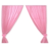 Tendaggio Cameretta di Bambini Rosa a Scacchi Cuori