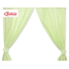 Tendaggio Cameretta di Bambini Verde Cuori