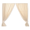 Tende per Bambini Beige Pois Bianchi Cuori