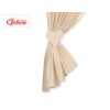 Tende per Bambini Beige Pois Bianchi Cuori