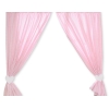 Tende per Bambini Rosa a Scacchi Cuori