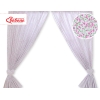 Tende per Bambini Rosa Fiori Fiori Cuori