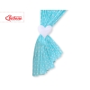 Tende per Bambini Turchese Pois Bianchi Cuori