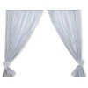 Tende per Cameretta Grigio Pois Bianchi Cuori