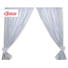 Tende per Cameretta Grigio Pois Bianchi Cuori