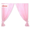 Tende per Cameretta Rosa Pois Bianchi Cuori