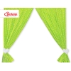 Tende per Cameretta Verde Pois Bianchi Cuori