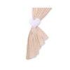 Tende per La Cameretta Dei Bambini Beige Pois Bianchi Cuori