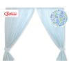 Tende per La Cameretta Dei Bambini Blu Fiori Fiori Cuori