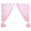 Tende per La Cameretta Dei Bambini Rosa a Strisce Cuori