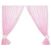 Tende per La Cameretta Dei Bambini Rosa a Strisce Cuori