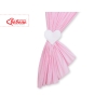 Tende per La Cameretta Dei Bambini Rosa a Strisce Cuori