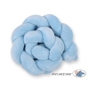 Treccia Paracolpi per Letto Bambino Blu Ragazzo