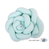 Treccia Paracolpi per Letto Bambino Menta