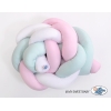 Treccia per Lettino 180cm Menta Rosa Bianca