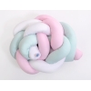 Treccia per Lettino 180cm Menta Rosa Bianca