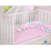 Treccia per Lettino 180cm Menta Rosa Bianca