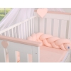 Treccia per Lettino 180cm Rosa Cipria