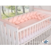 Treccia per Lettino 180cm Rosa Cipria