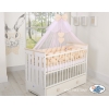 Zanzariera a Baldacchino per Lettino Bianca Chiffon